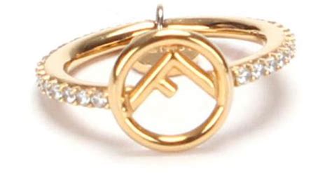 bague fendi femme or
